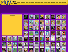 Tablet Screenshot of frivfrivgames.com